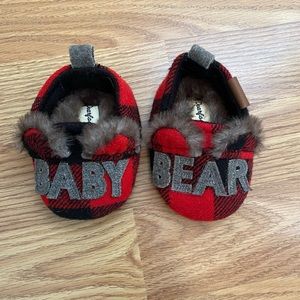 Dearfoams baby bear slippers 3-6months